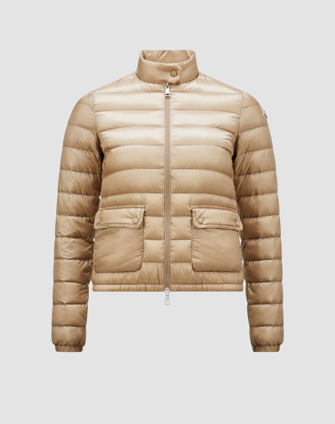 MONCLER DONNA CORTO BEIGE