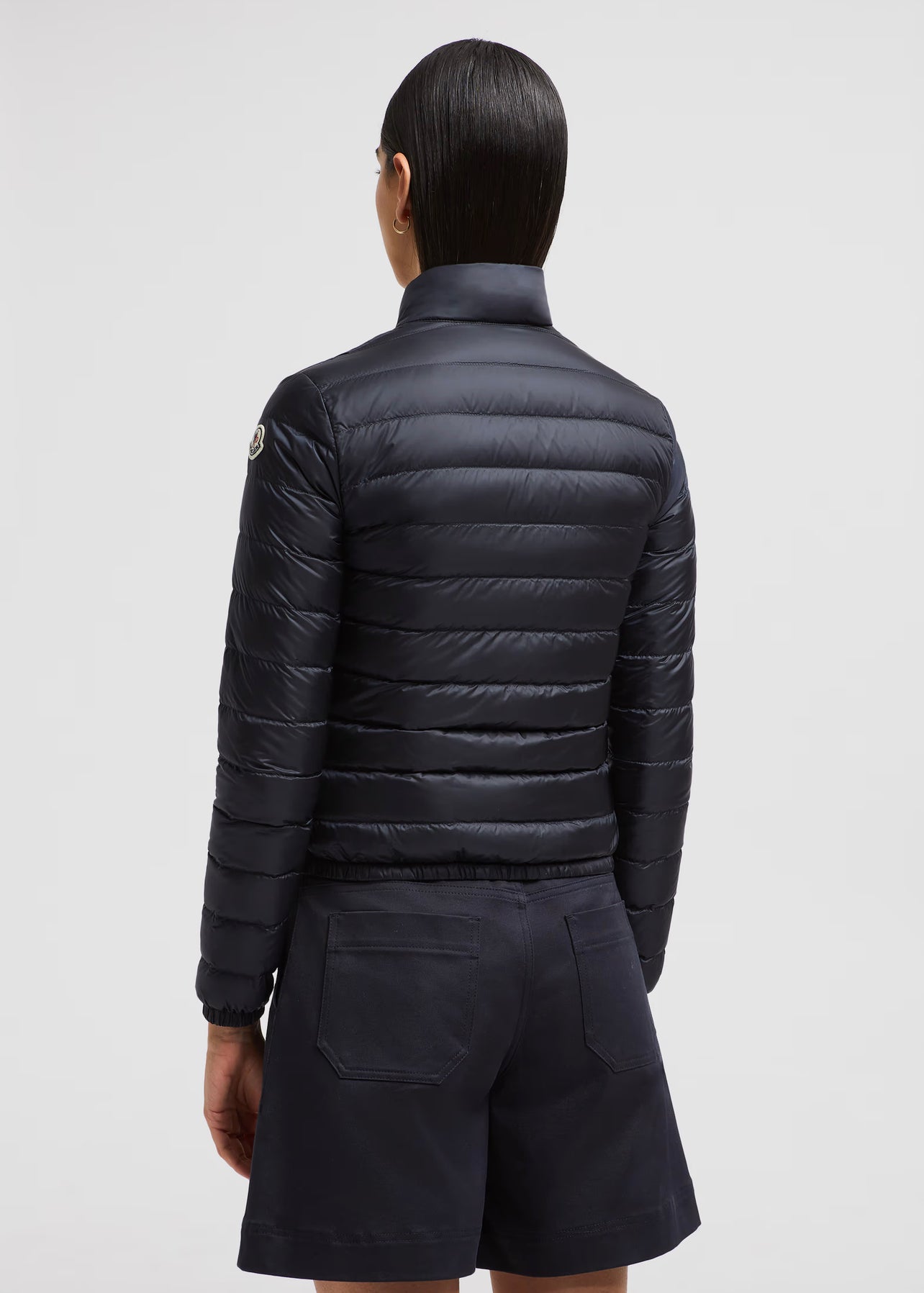 MONCLER DONNA CORTO BLU NOTTE