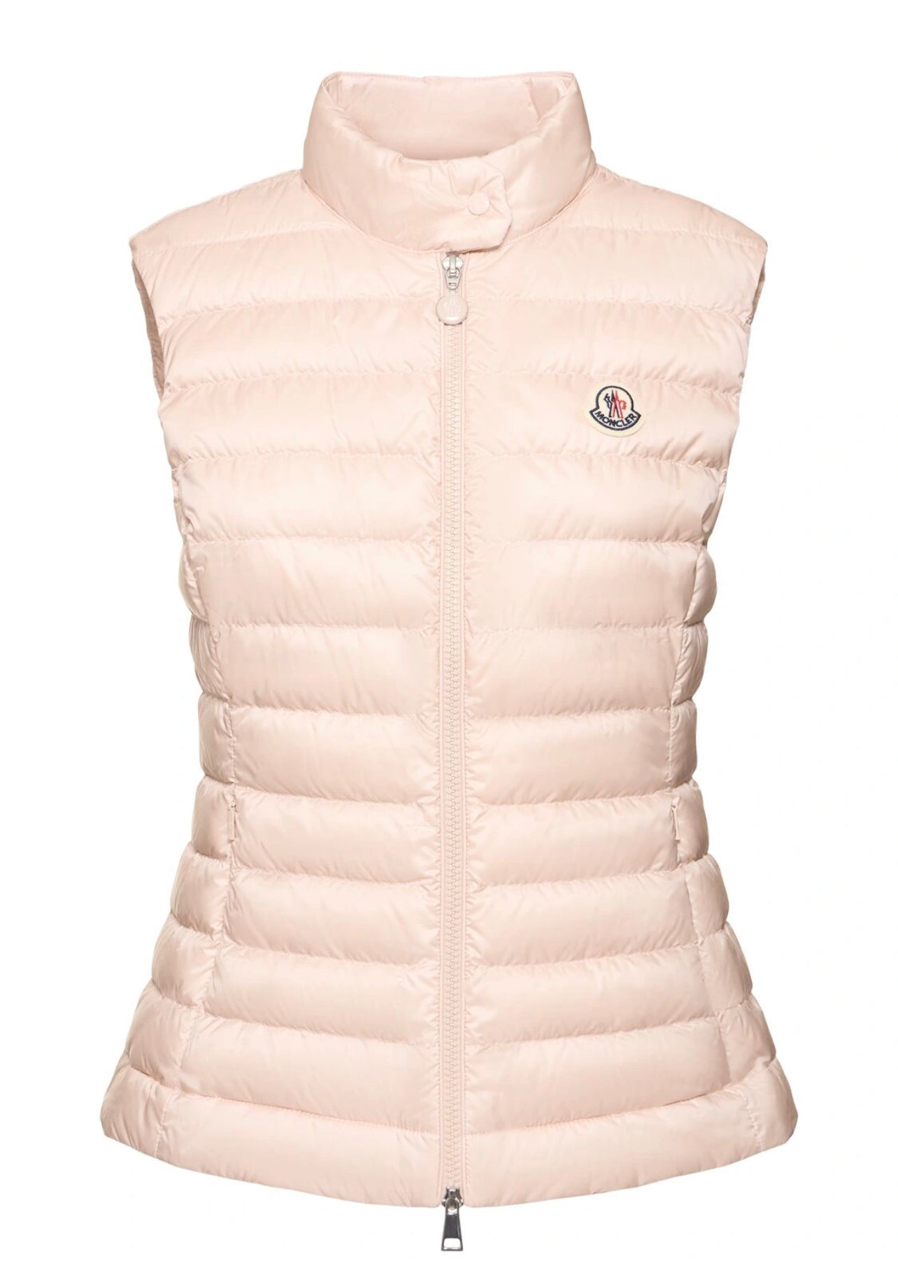 MONCLER DONNA SMANICATO ROSA DIAGONALE