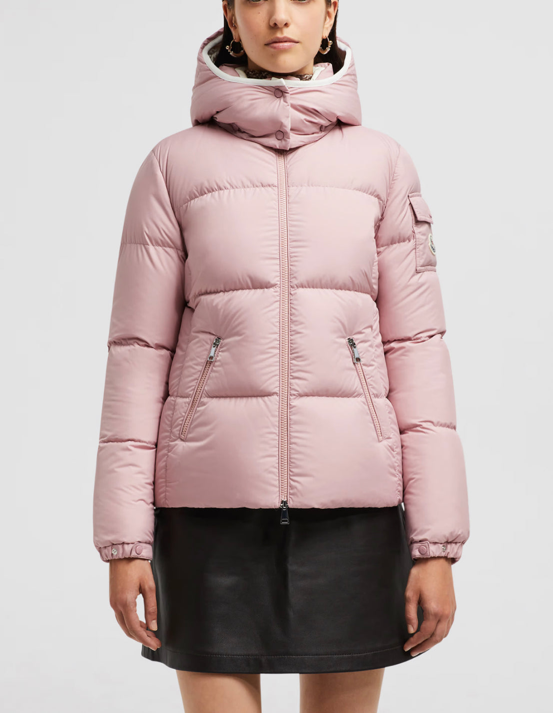 GIUBBOTTO MONCLER DONNA CORTO ROSA