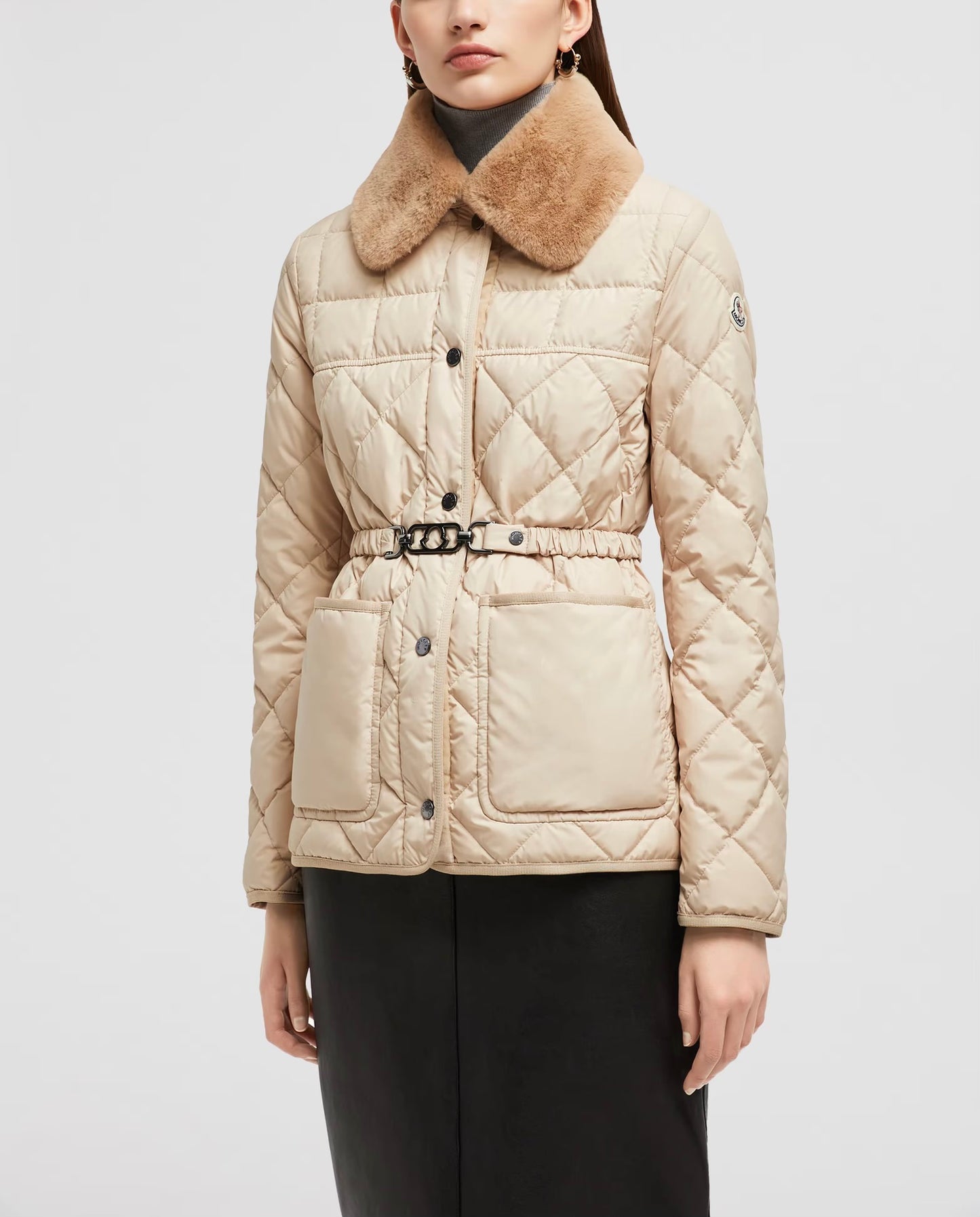 MONCLER DONNA BEIGE