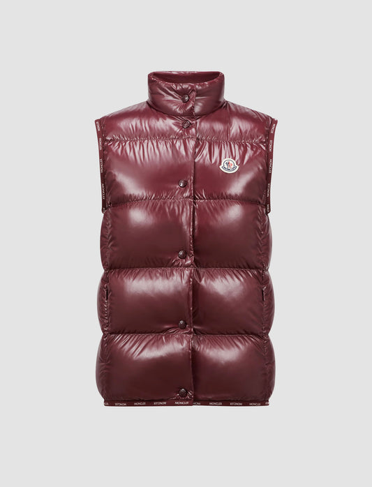 MONCLER DONNA SMANICATO BORDEAUX