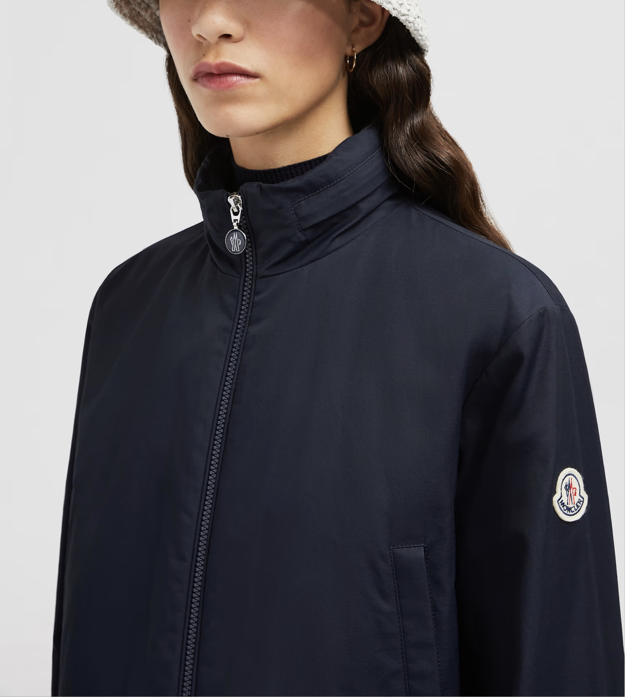 MONCLER DONNA BLU E BIANCO