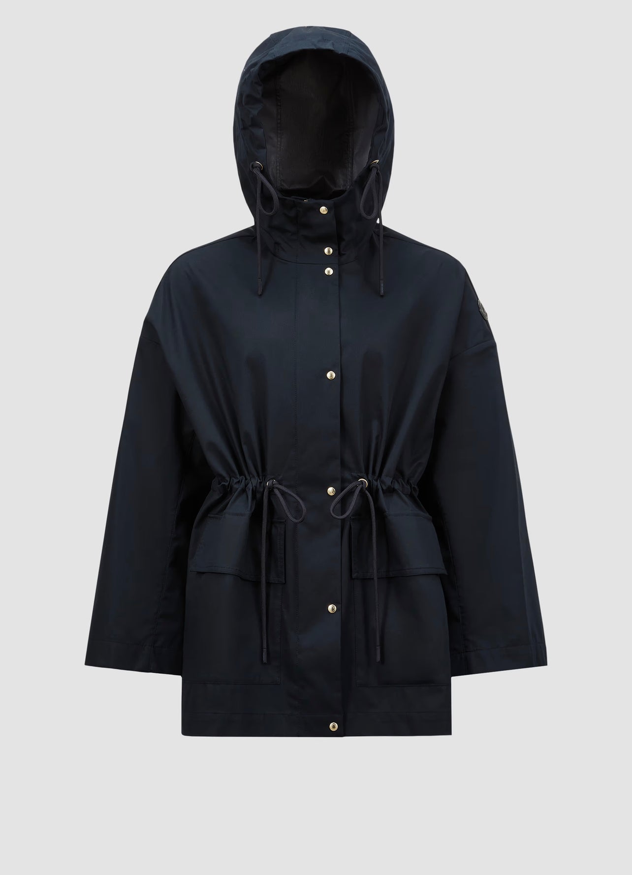 MONCLER DONNA IMPERMEABILE BLU