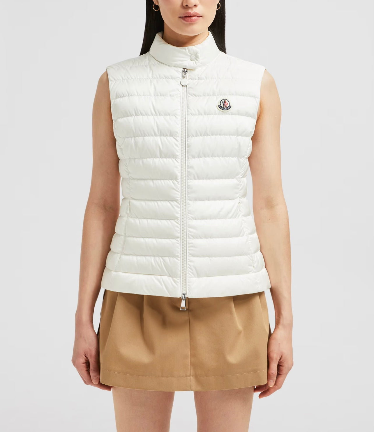 SMANICATO MONCLER DONNA CORTORBIANCO