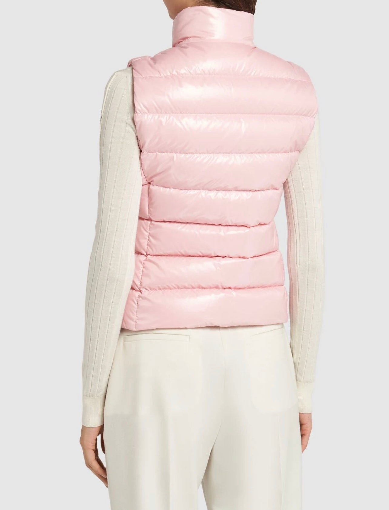 MONCLER DONNA SMANICATO ROSA