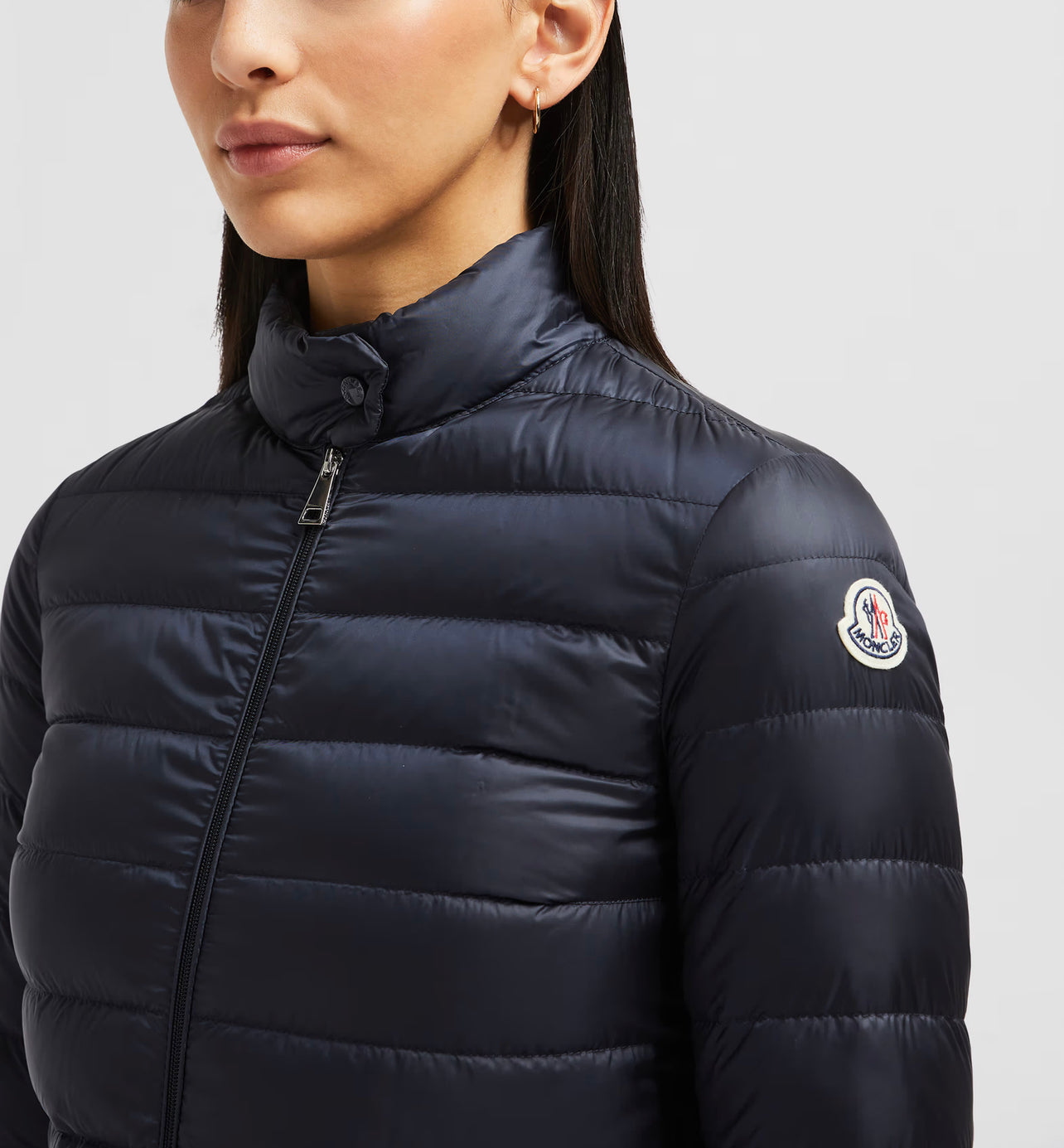 MONCLER DONNA CORTO BLU NOTTE