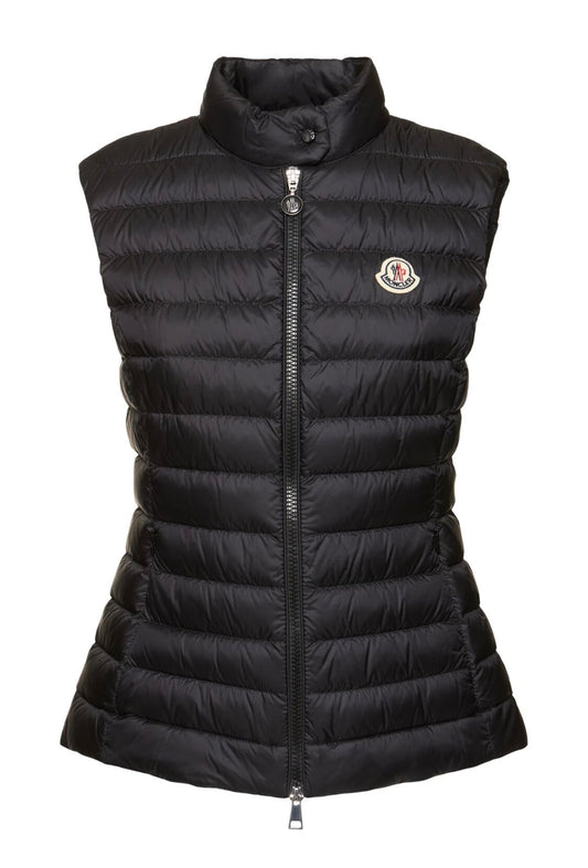 MONCLER DONNA SMANICATO NERO DIAGONALE