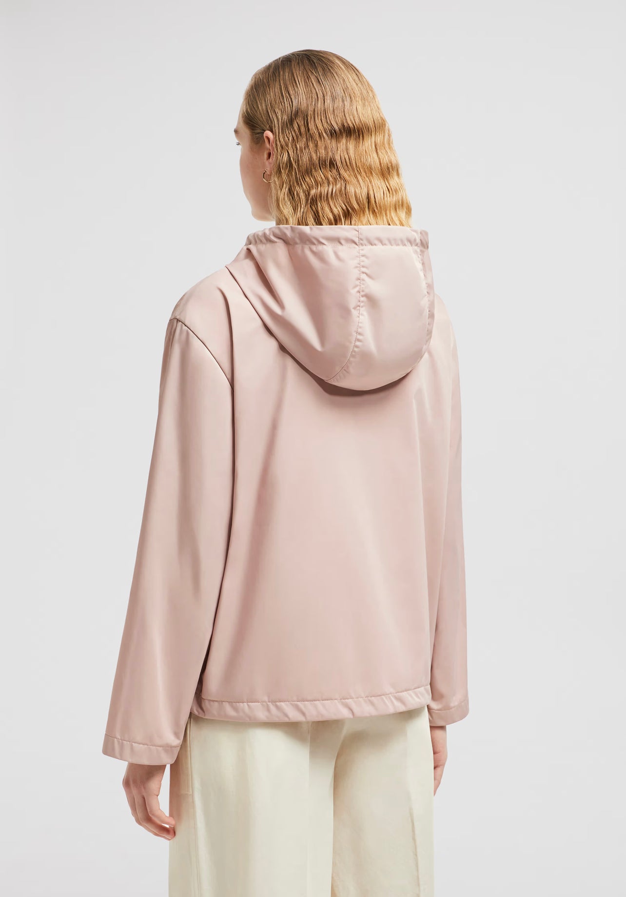 MONCLER DONNA IMPERMEABILE ROSA