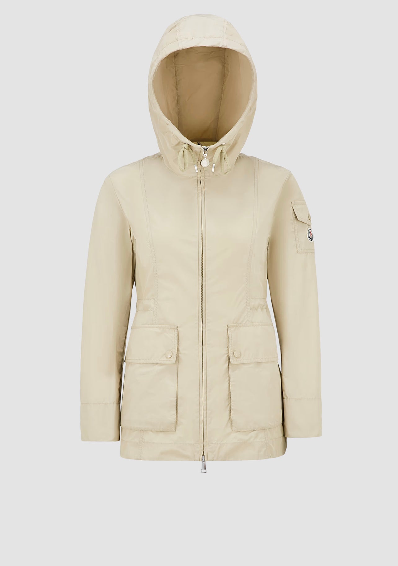 MONCLER DONNA BEIGE CHIARO ELASTICO