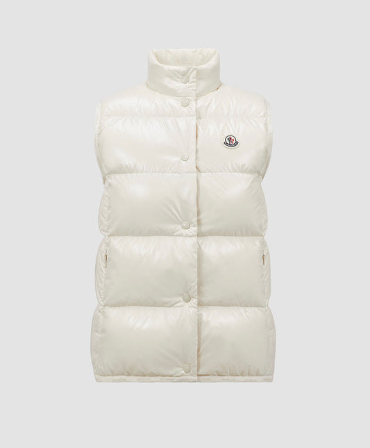 SMANICATO MONCLER DONNA BIANCO