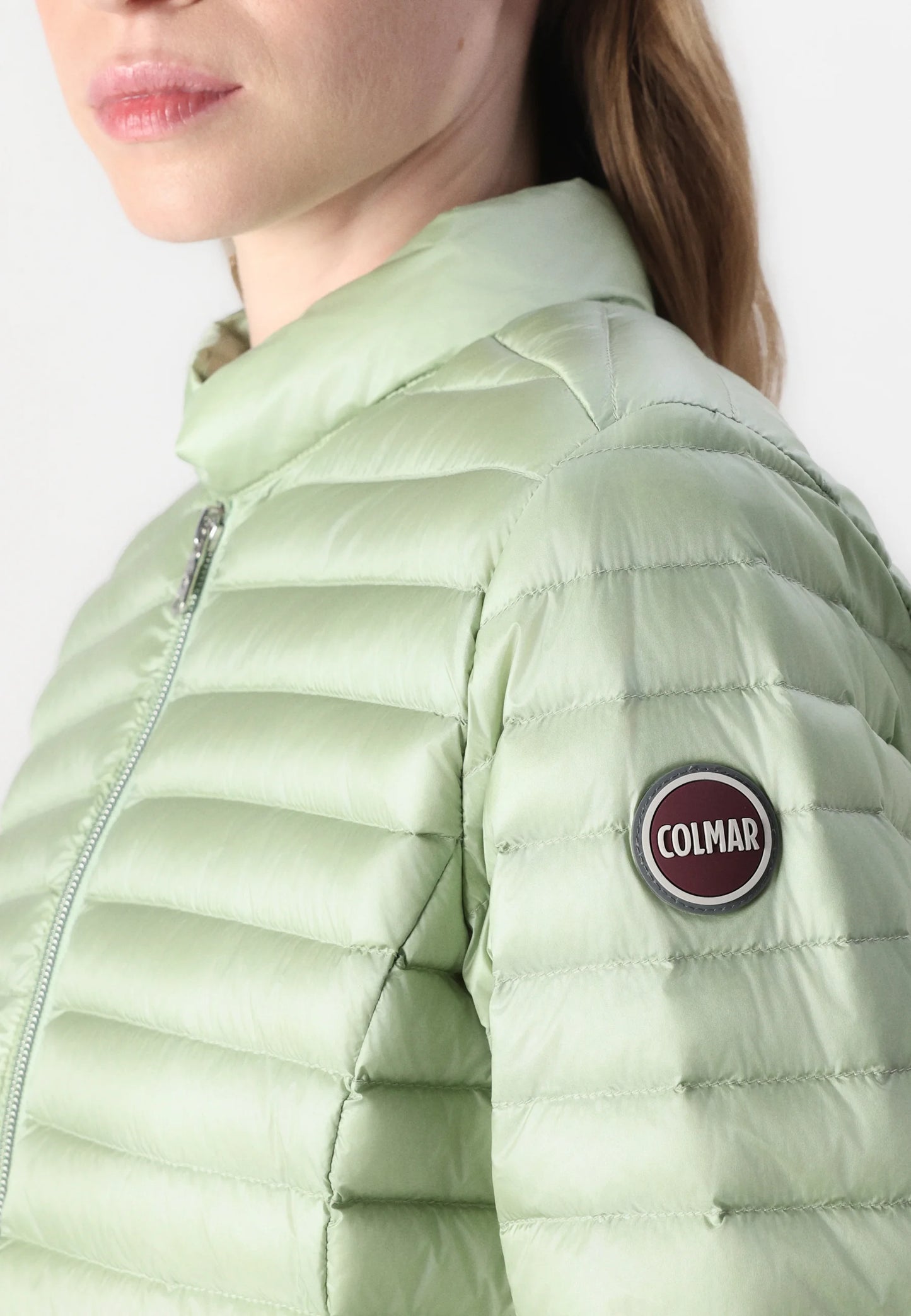 COLMAR DONNA CORTO VERDE ACQUA CON ZIP