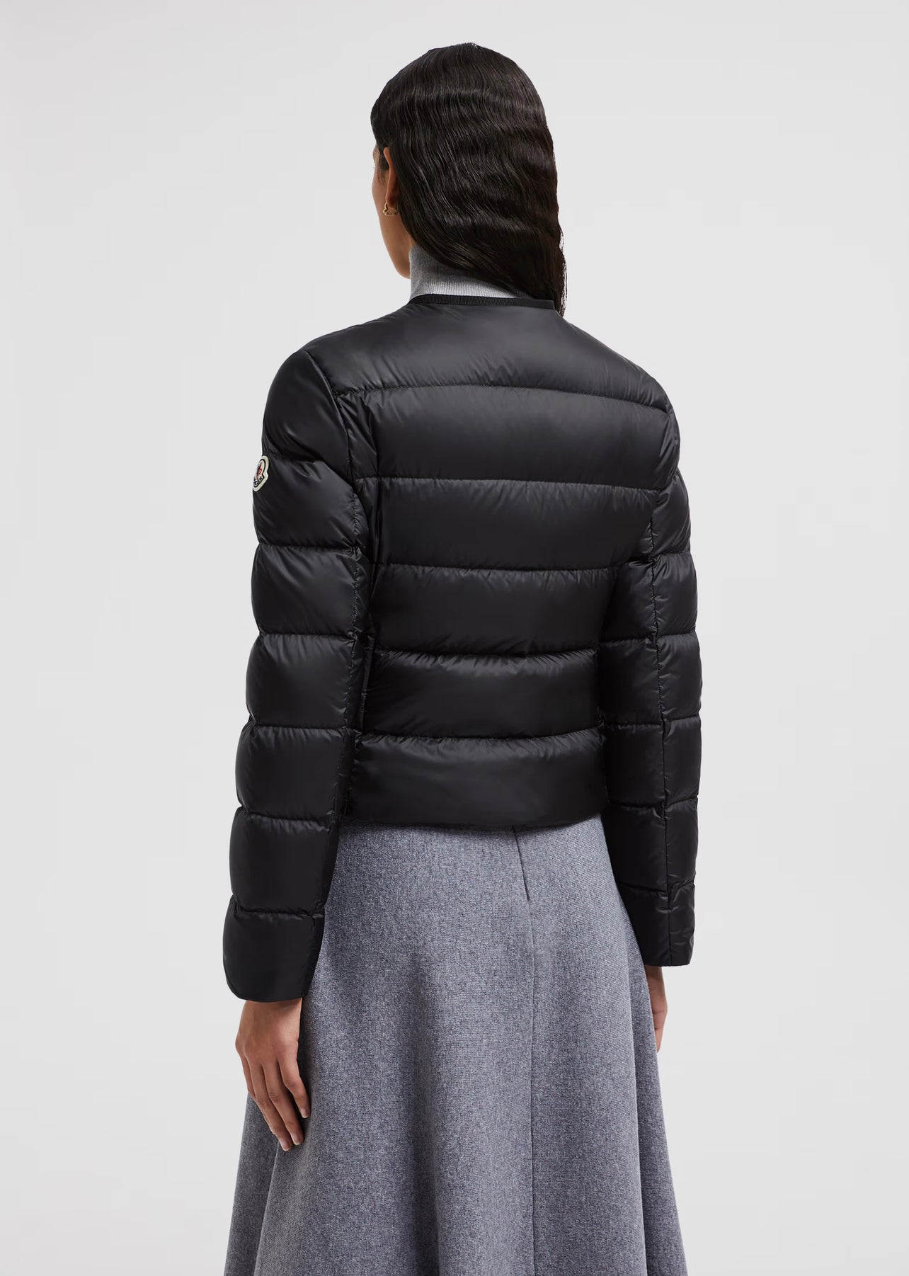 MONCLER DONNA NERO CORTO