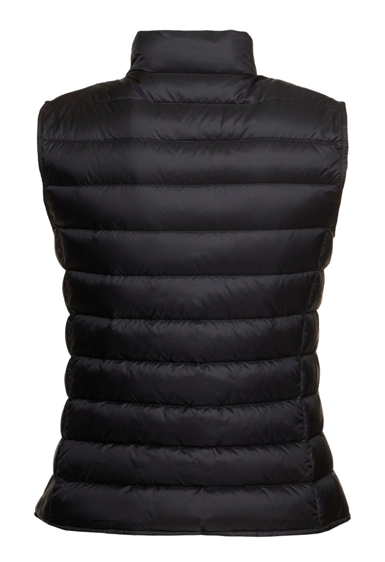 MONCLER DONNA SMANICATO NERO CON BOTTONE