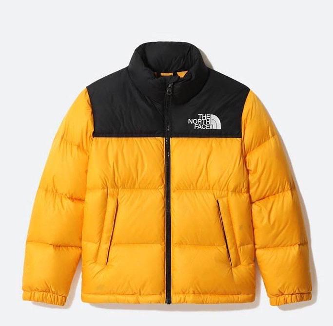 GIUBBINO THE NORTH FACE GIALLO/NERO