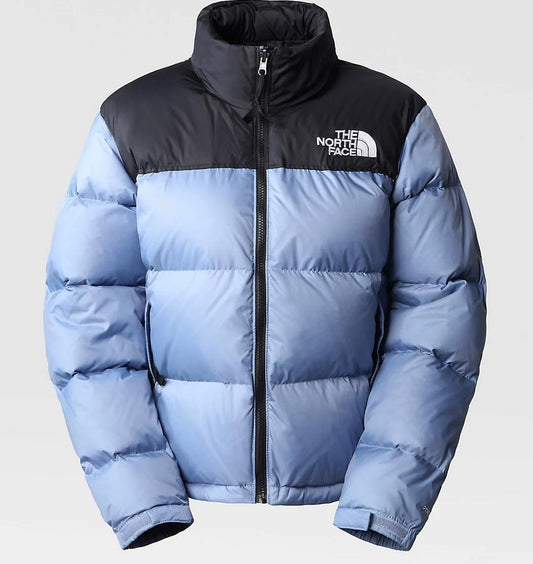 GIUBBINO THE NORTH FACE CELESTE/NERO