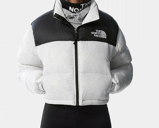 GIUBBINO THE NORTH FACE BIANCO/NERO